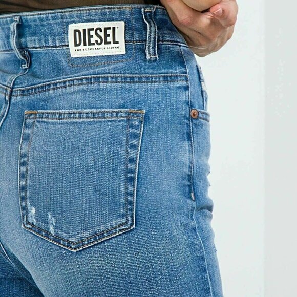 Diesel D-Eiselle Straight Straight Jeans W26 L32 - Picture 2 of 12